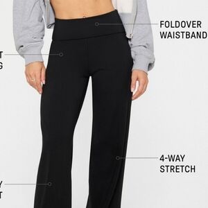 Fabletics Black Wide Leg Lounge Pants